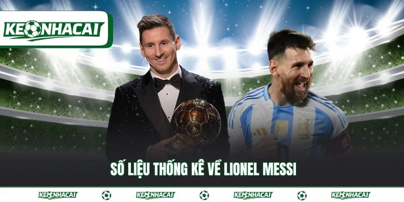 Số liệu thống kê về Lionel Messi